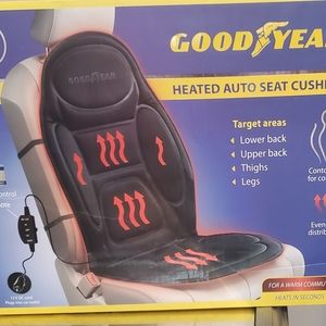 Heated seat cushion for car